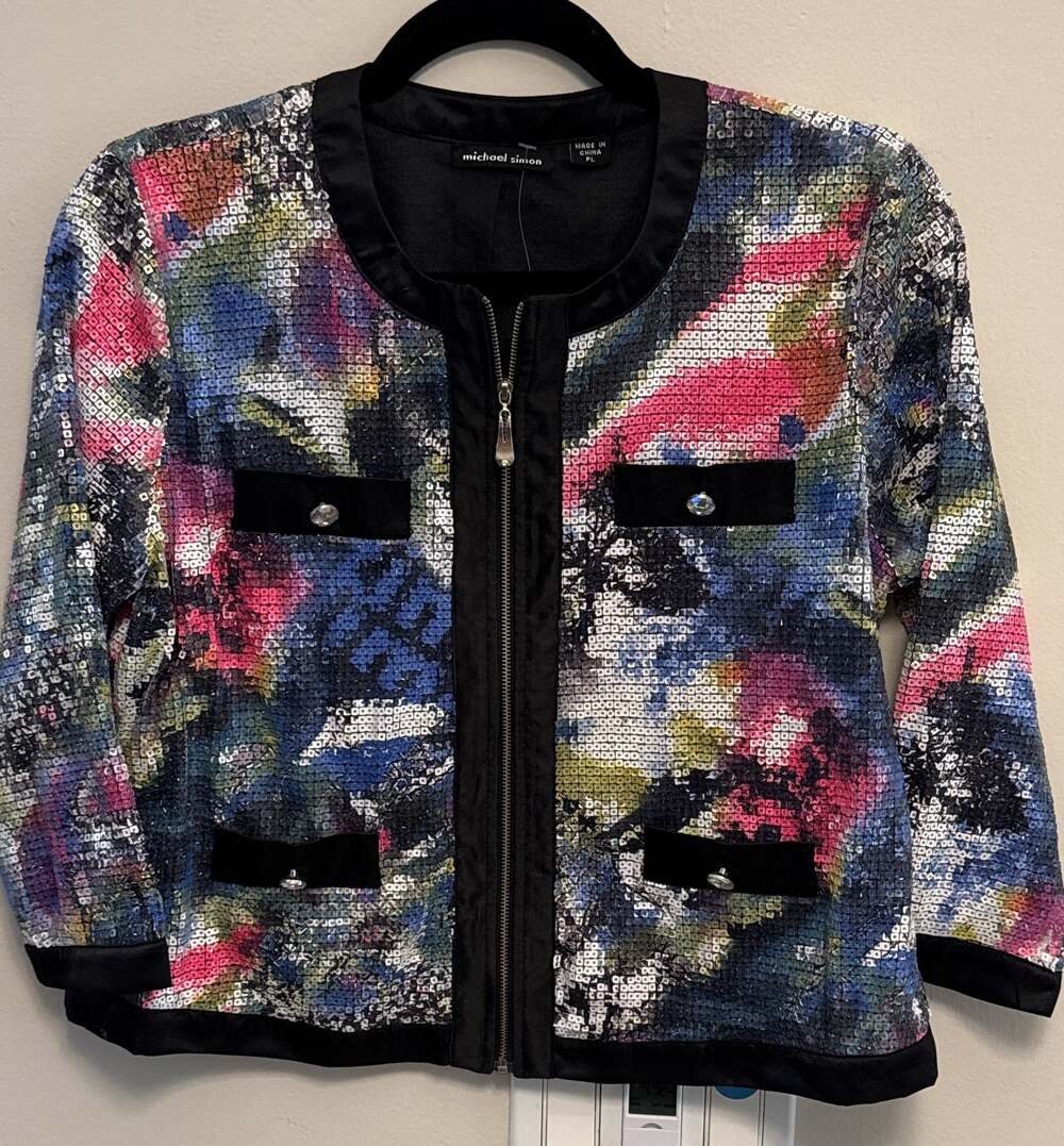 Sequin event jacket